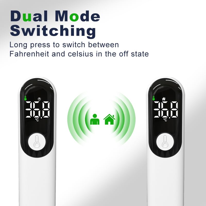 aloway Rechargeable Non-Contact Forehead Thermometer for Adults and Kids, Medical Digital Touchless with Fast Reading​ - Image 5